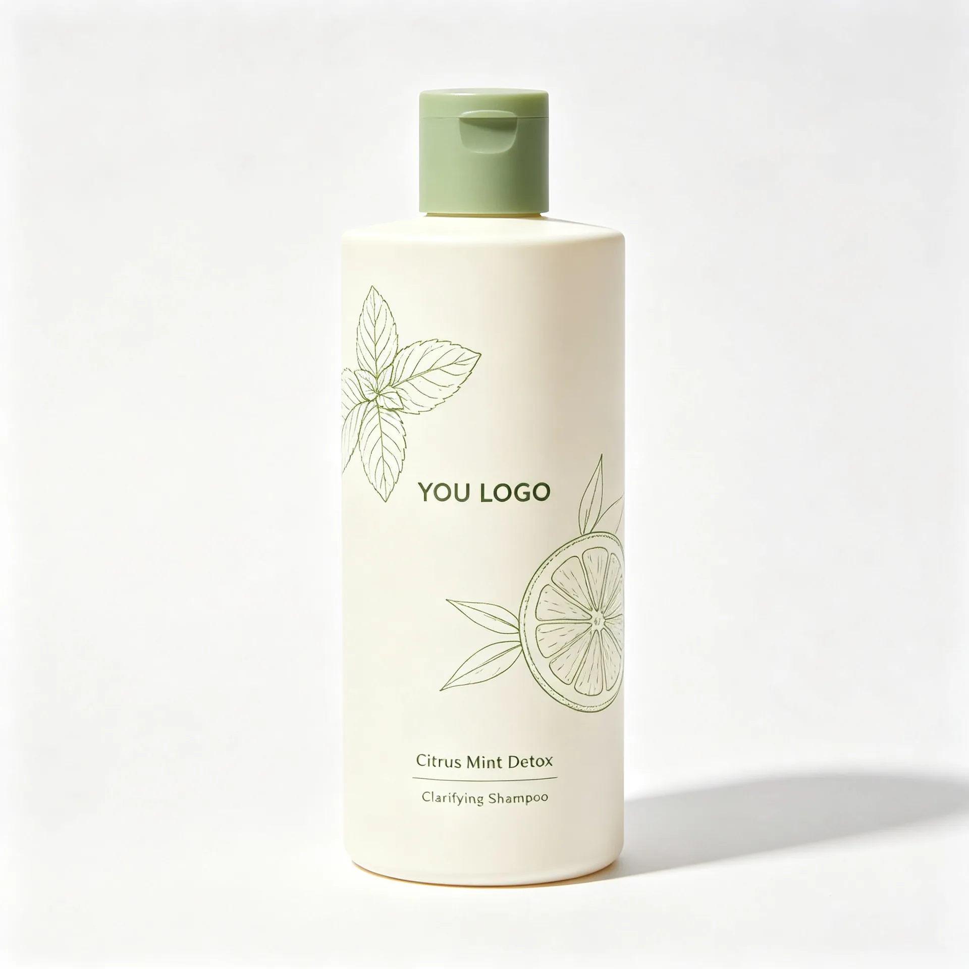 Fresh Citrus Mint Clarifying Shampoo — Ivory Green Wood Cap