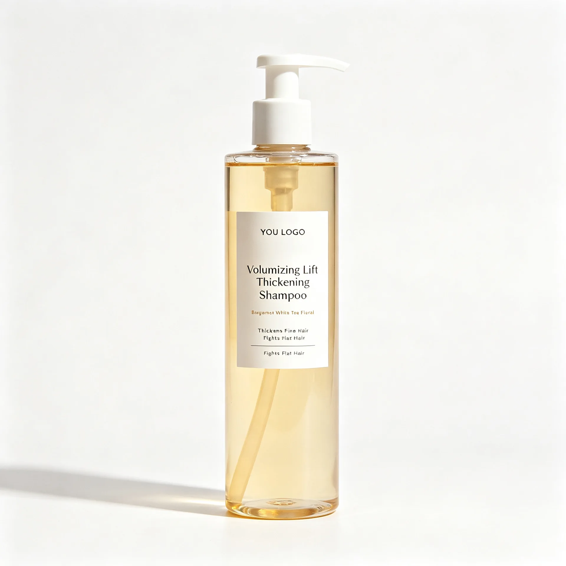 Volumizing Lift Thickening Shampoo — Clear Amber Pump