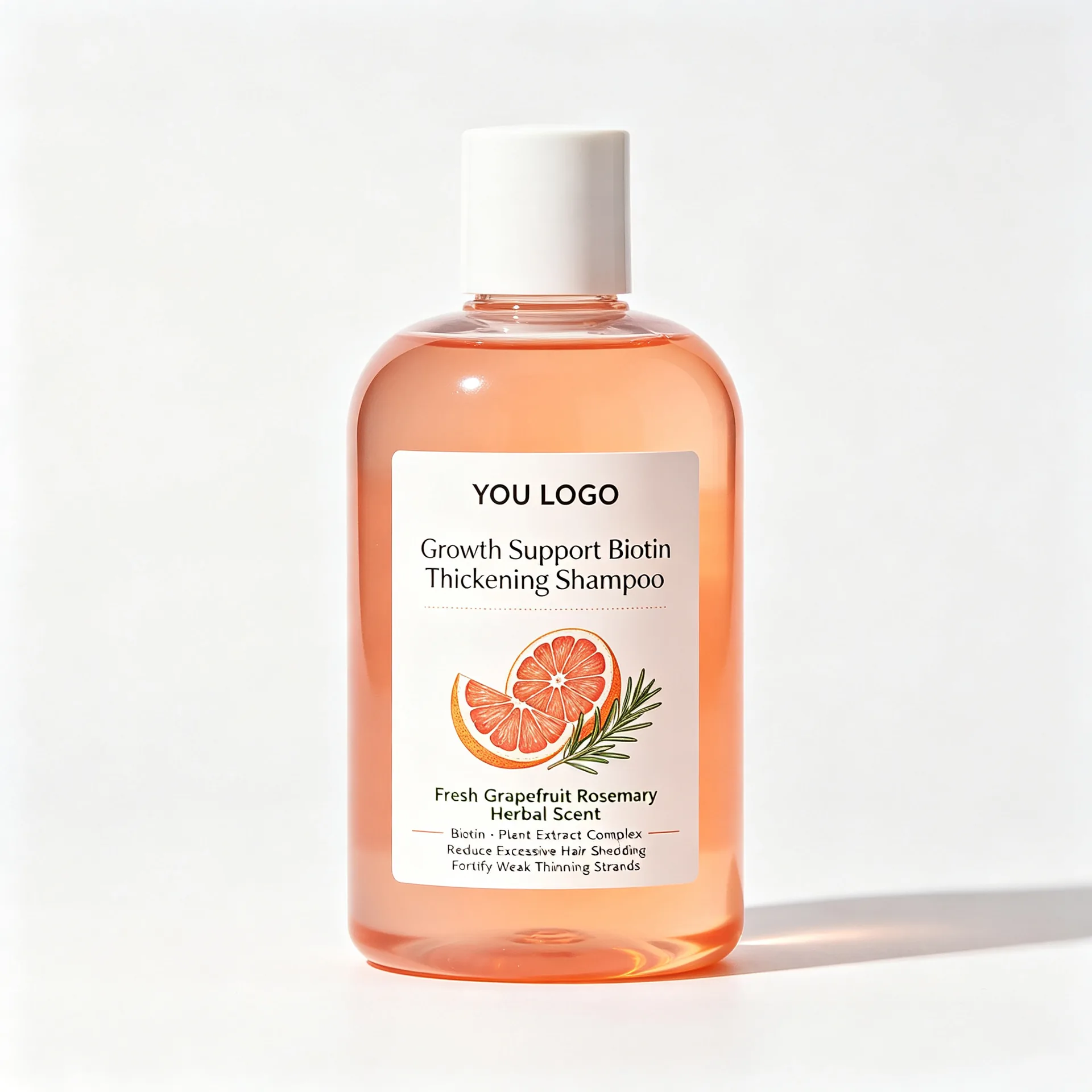 Biotin Anti-Shedding Grapefruit Shampoo — Coral Pink Pump