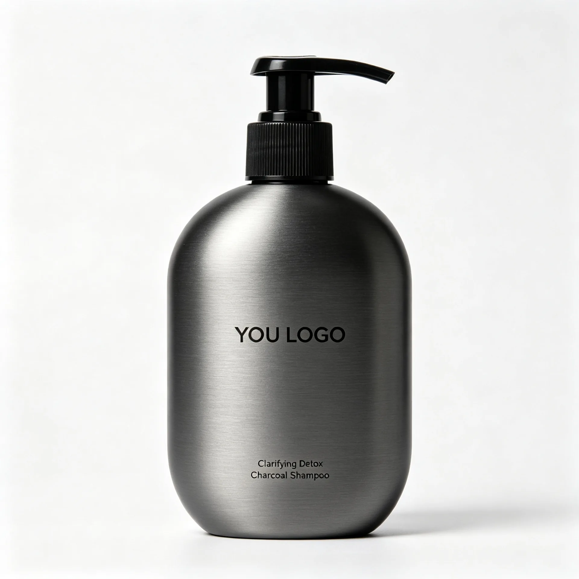 Clarifying Detox Charcoal Shampoo — Gunmetal Pump