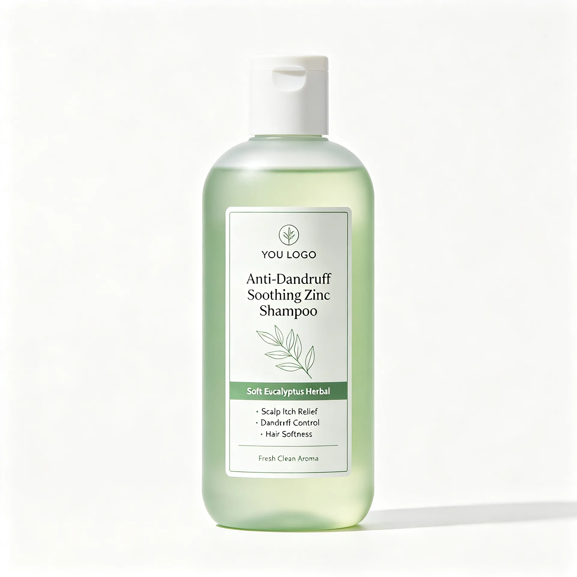 Anti-Dandruff Soothing Zinc Shampoo — Pale Green Pump