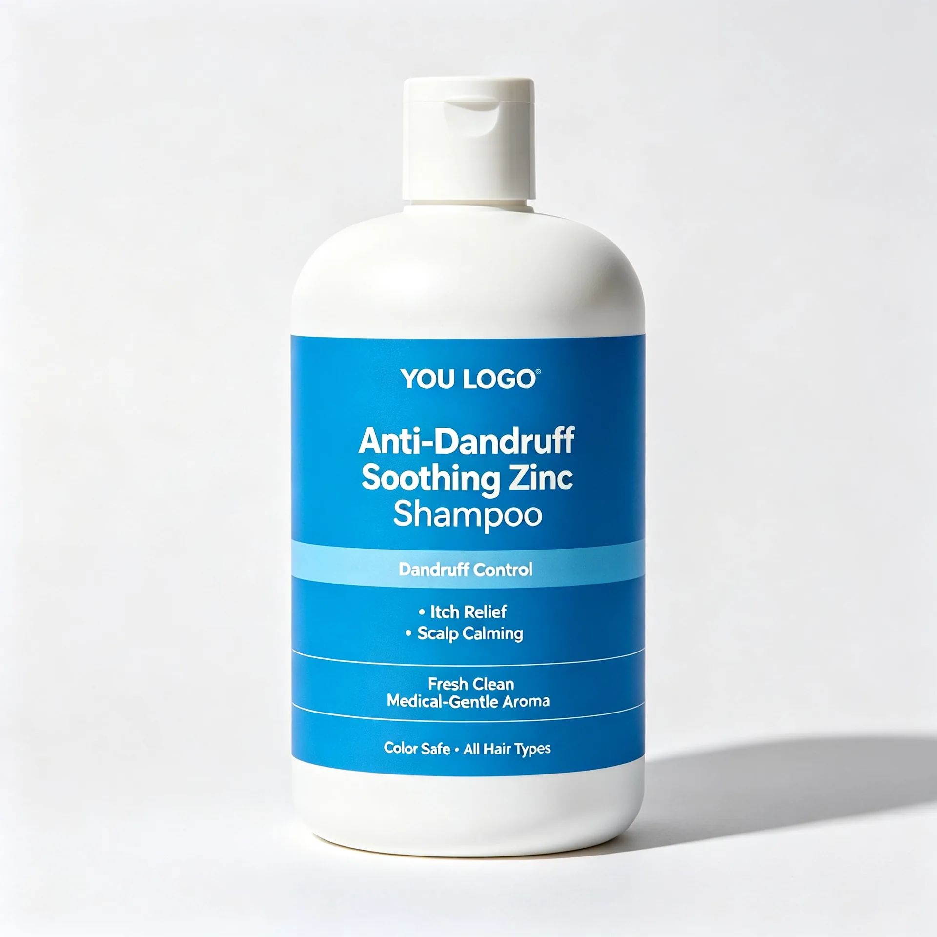 Anti-Dandruff Soothing Zinc Shampoo — Blue Cap