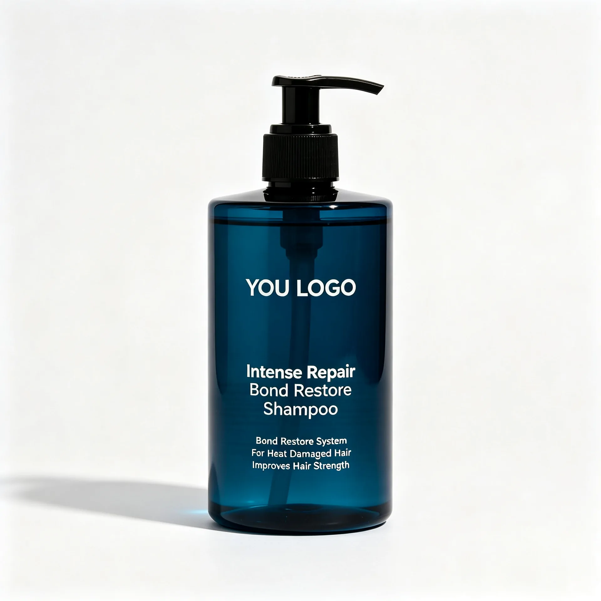 Intense Repair Bond Restore Shampoo — Deep Teal Pump