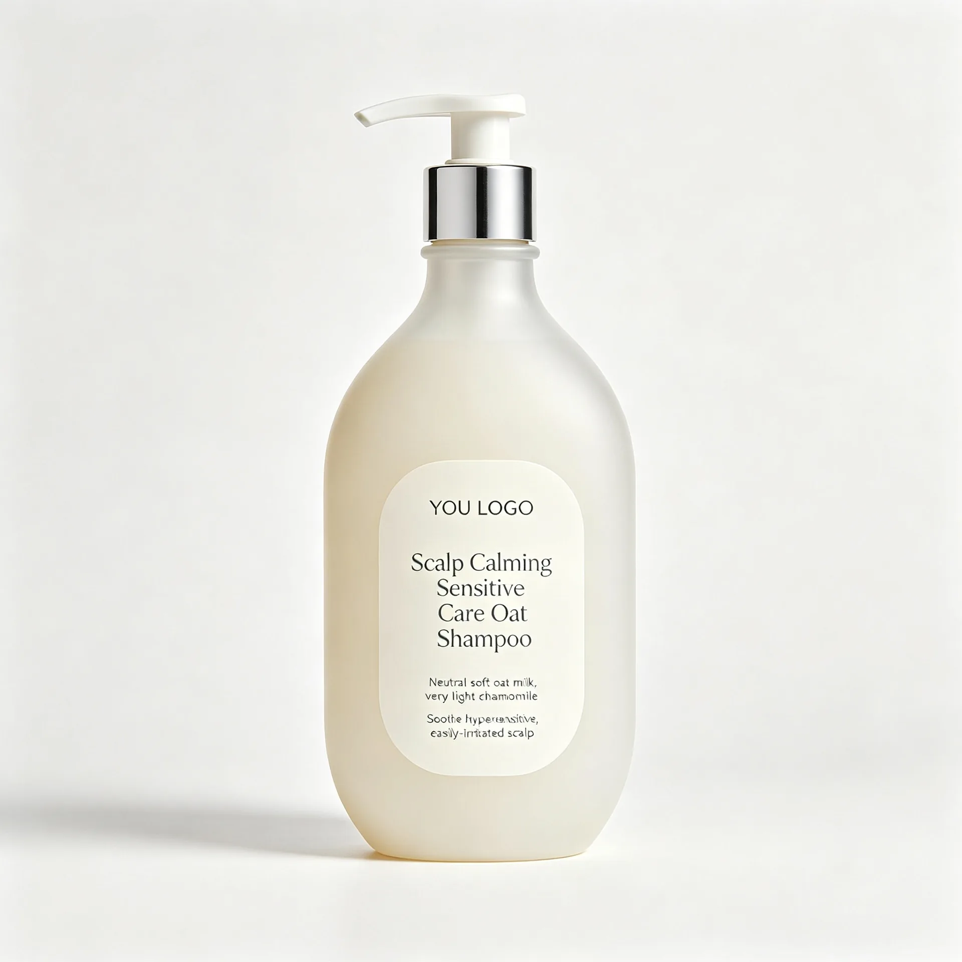 Scalp Calming Sensitive Care Oat Shampoo — Almond Cream Pump