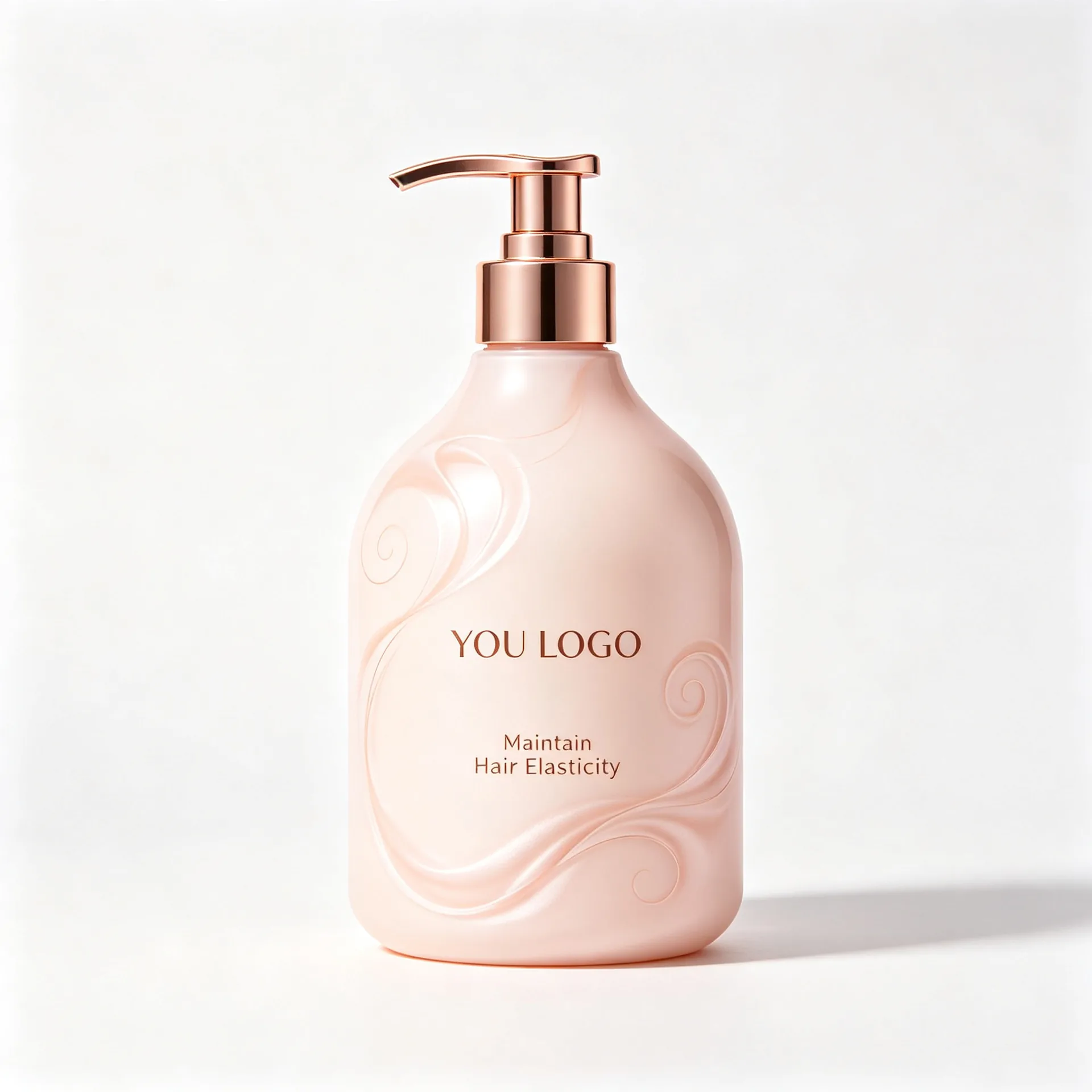 Hair Elasticity Conditioner — Blush Pink Embossed Pump