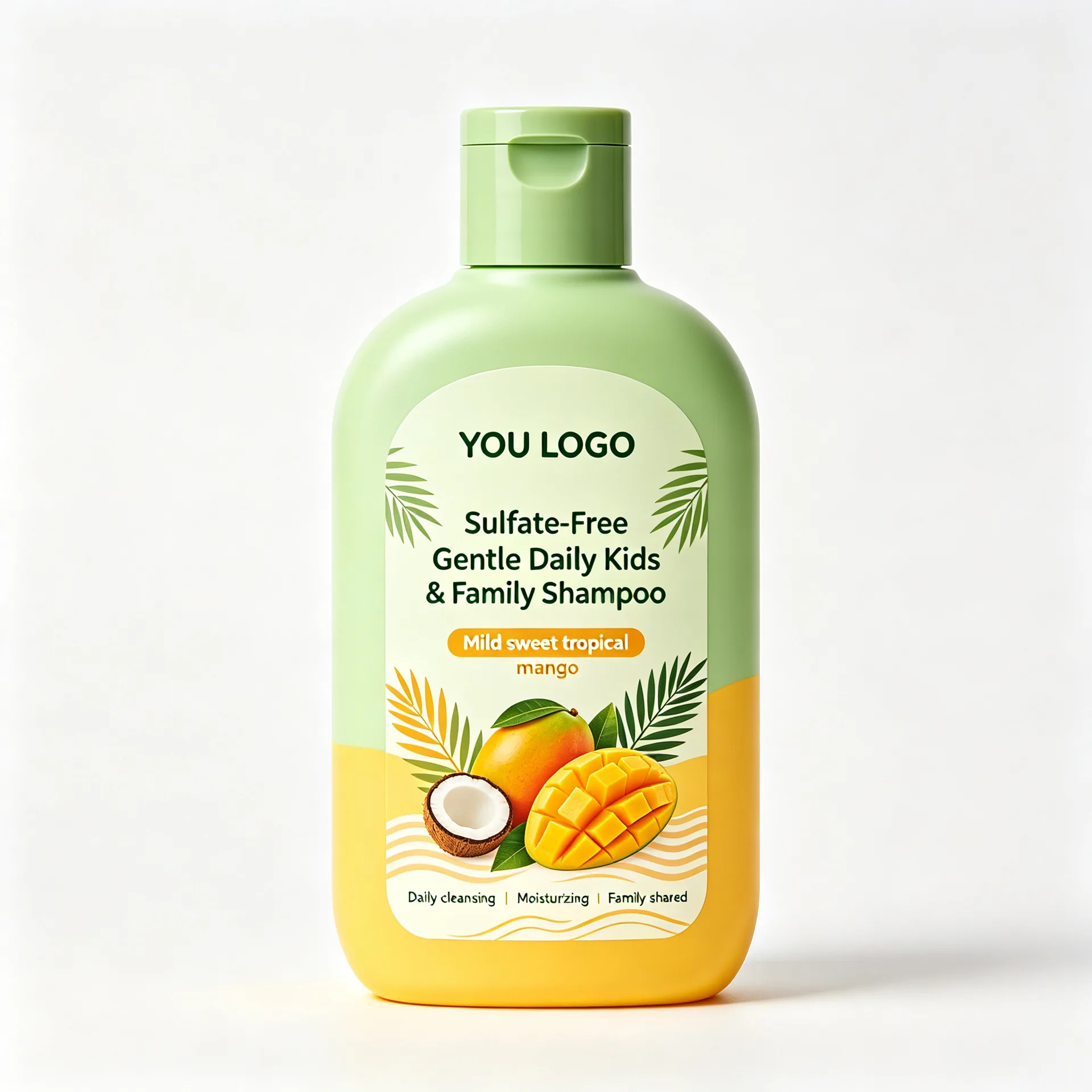 Sulfate-Free Gentle Kids Shampoo — Mango Yellow