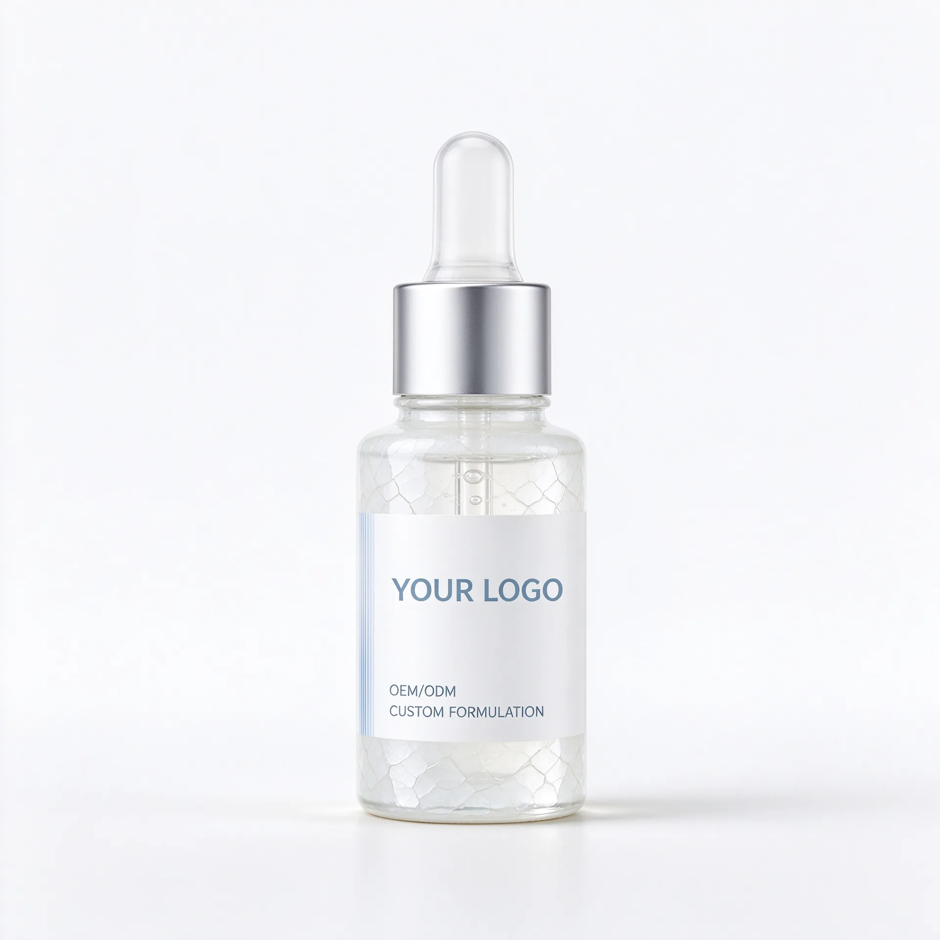 Cica Soothing Serum — Frosted Glass Dropper Bottle