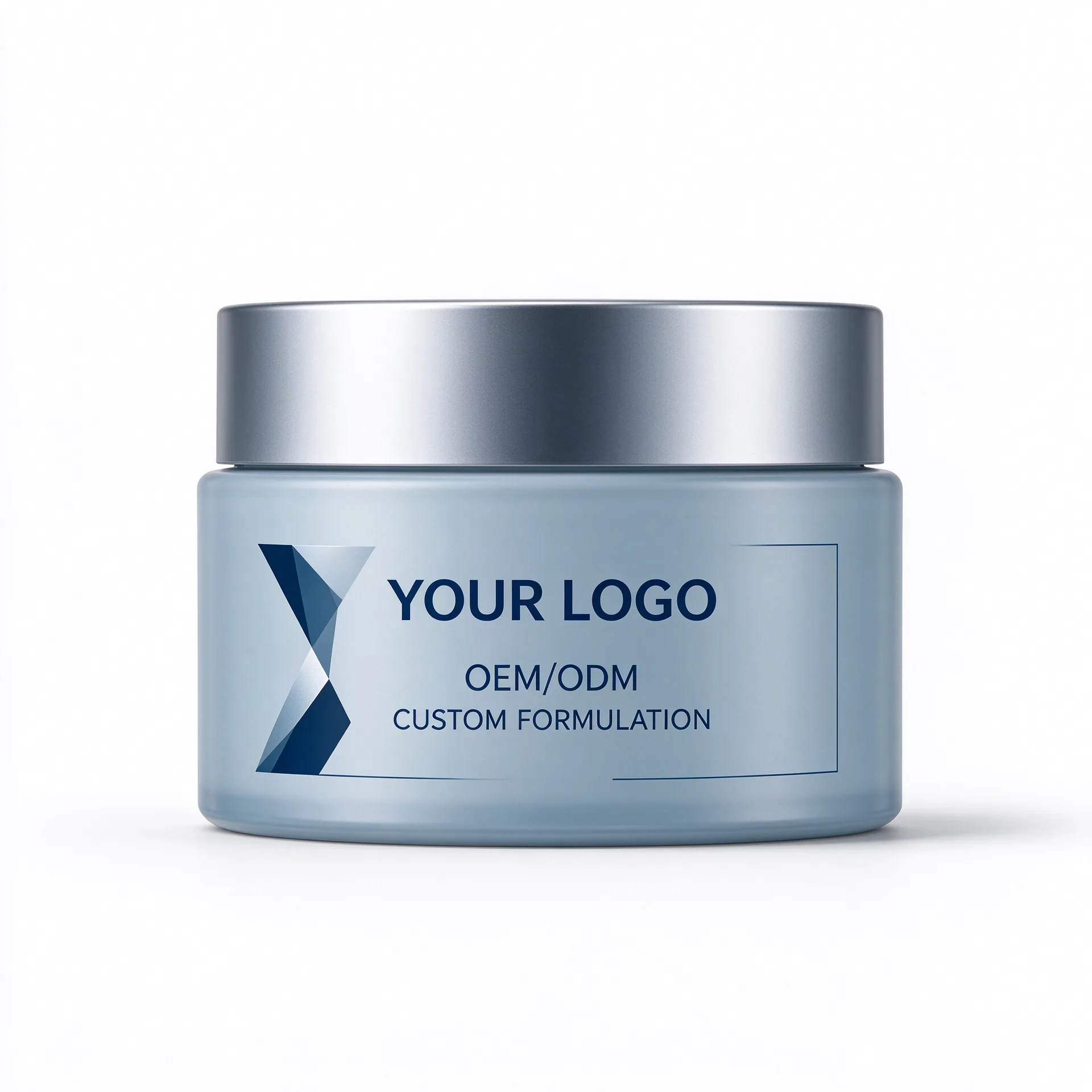 Oil Control Mattifying Cream — Brushed Silver Lid Jar