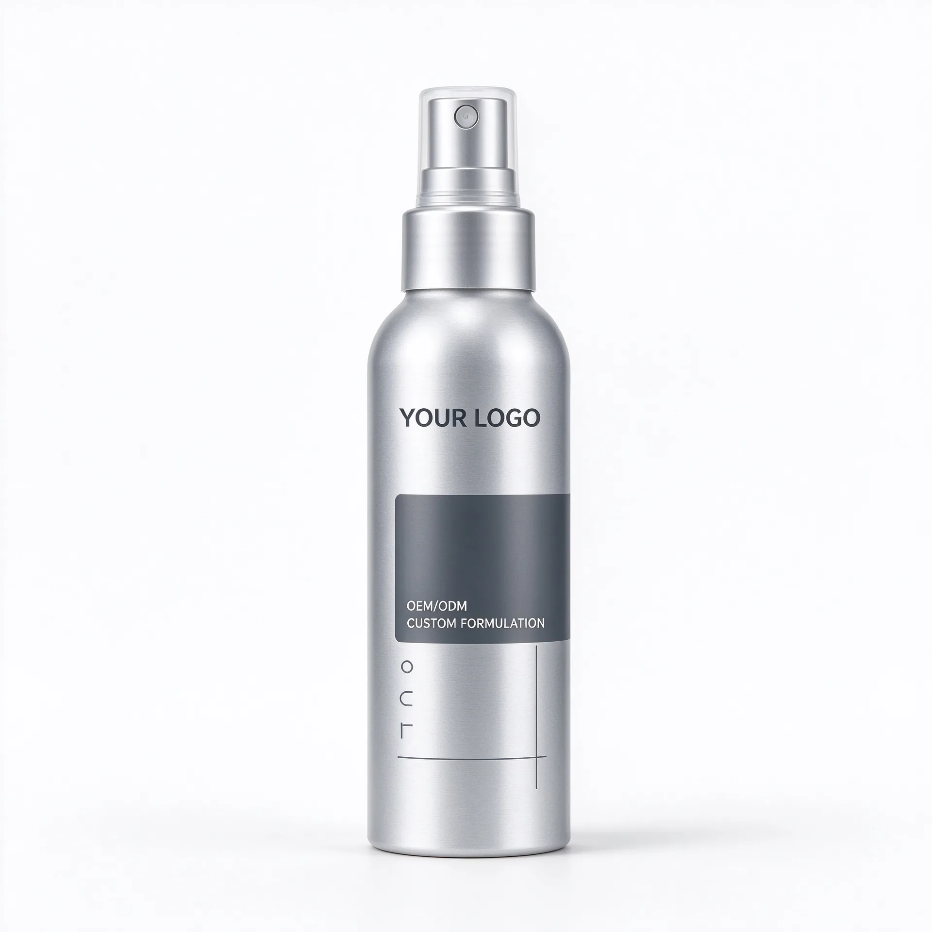 Post-Shave Soothing Mist — Brushed Silver Mist Bottle