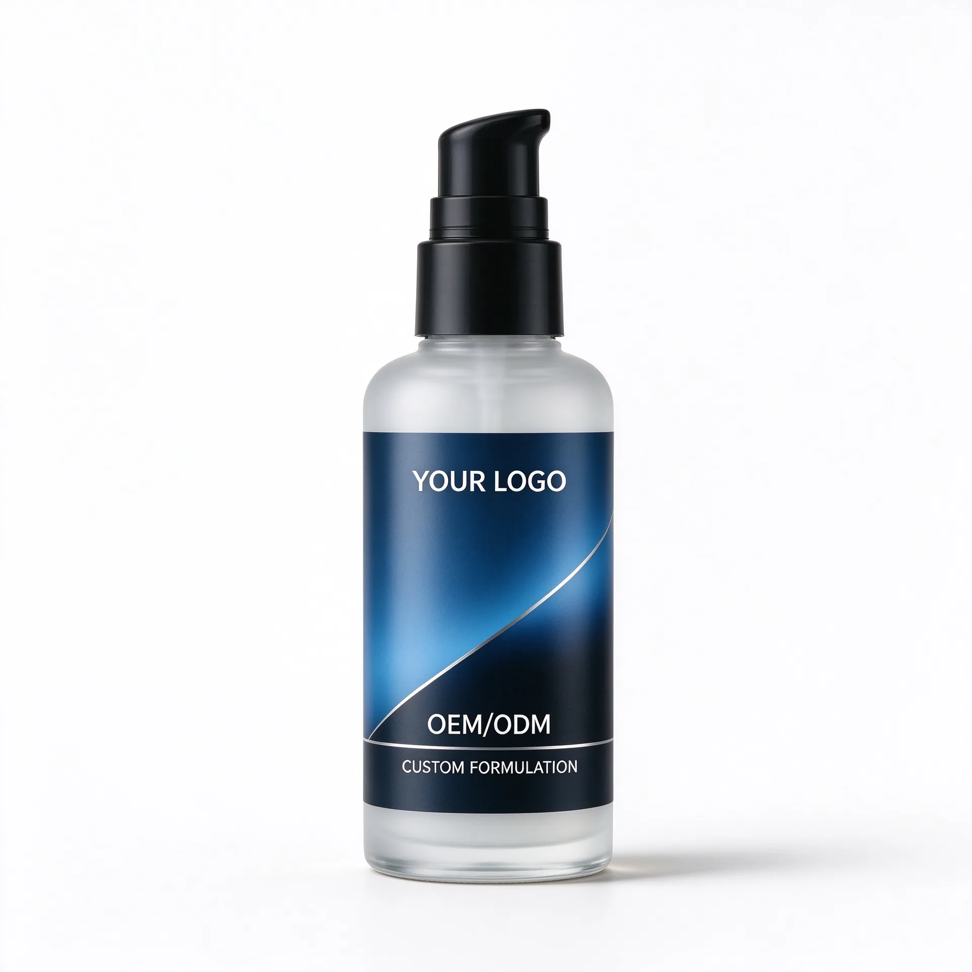 Oil Control Face Wash — Navy Blue Pump Bottle