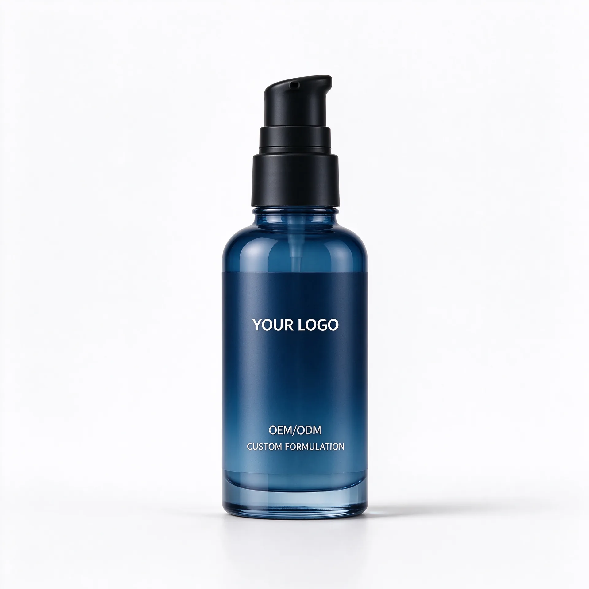 Night Repair Peptide Serum — Deep Blue Dropper Bottle