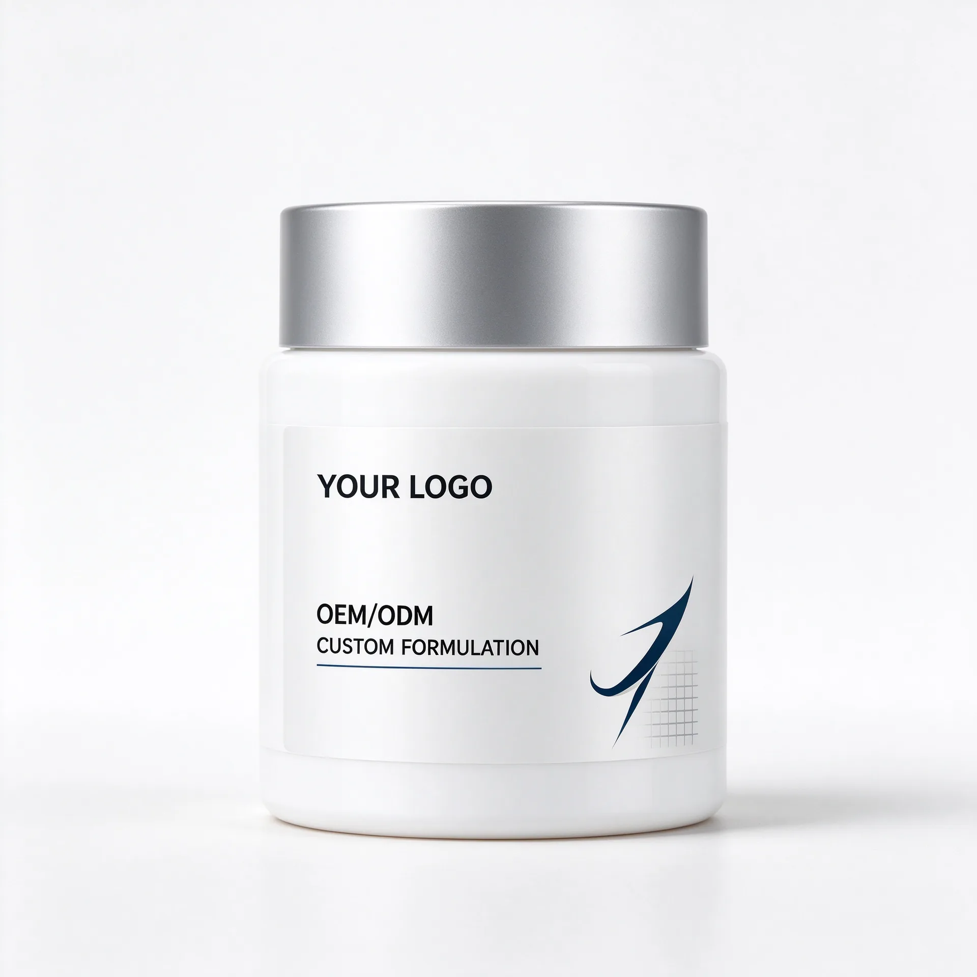 Firming Face Cream — White Jar with Silver Lid