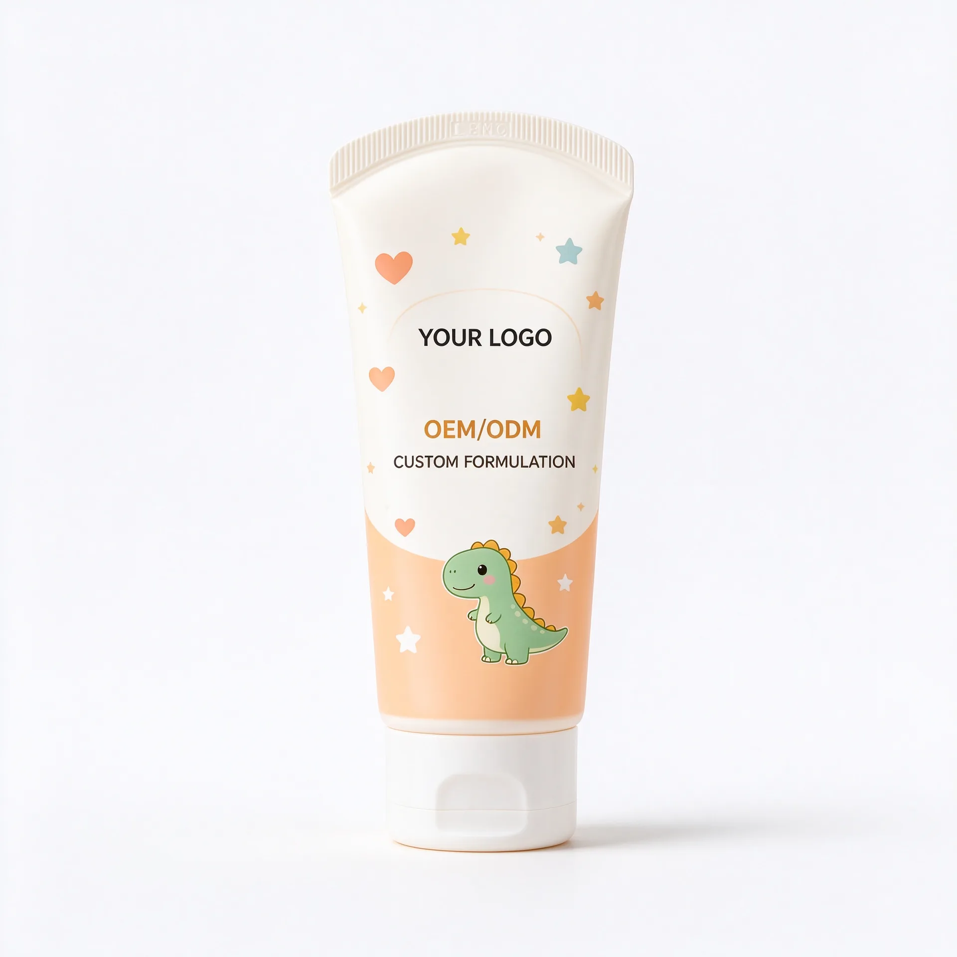 Dino Baby Lotion — Cream Dino Print Tube