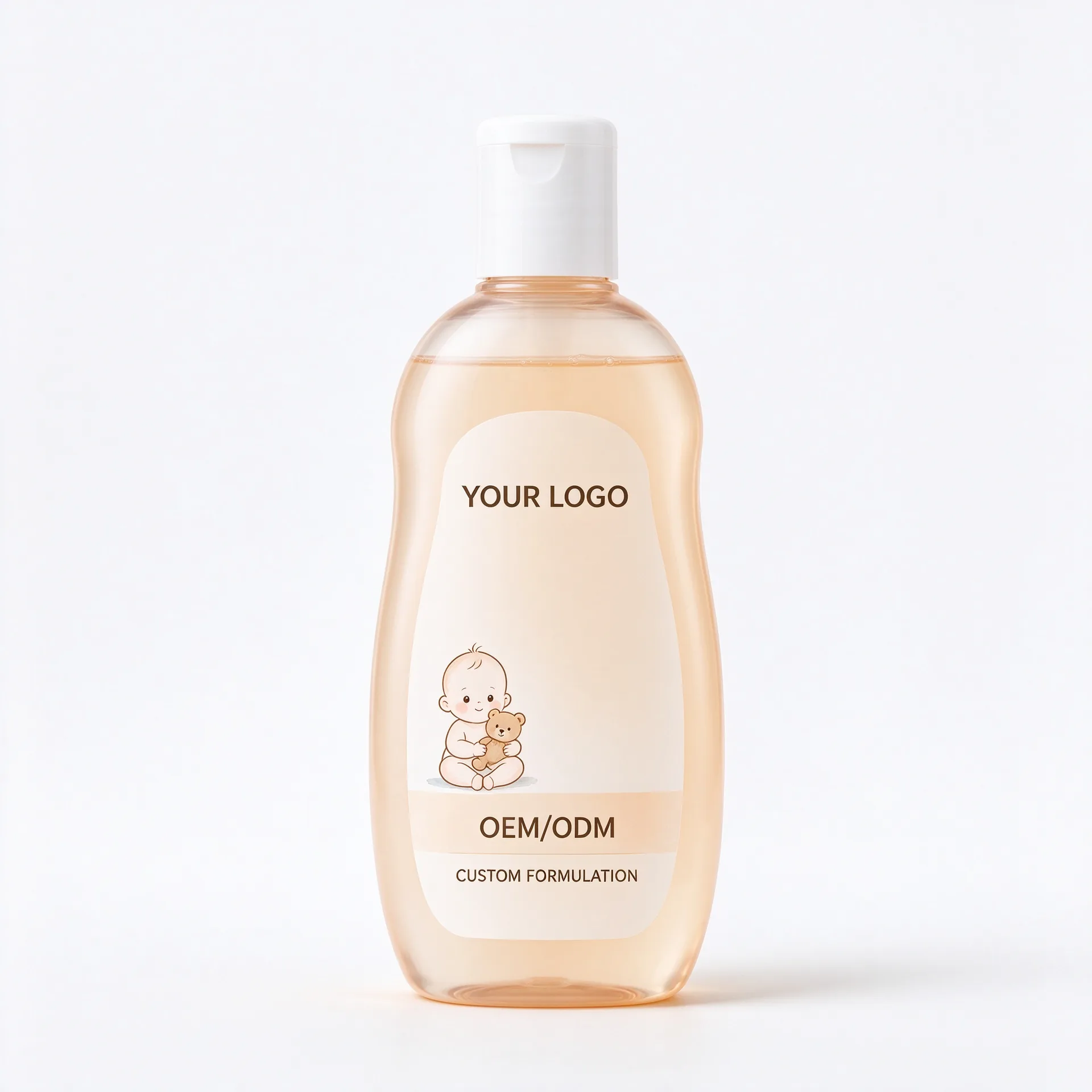 Fragrance-Free Baby Wash — White Pump Bottle