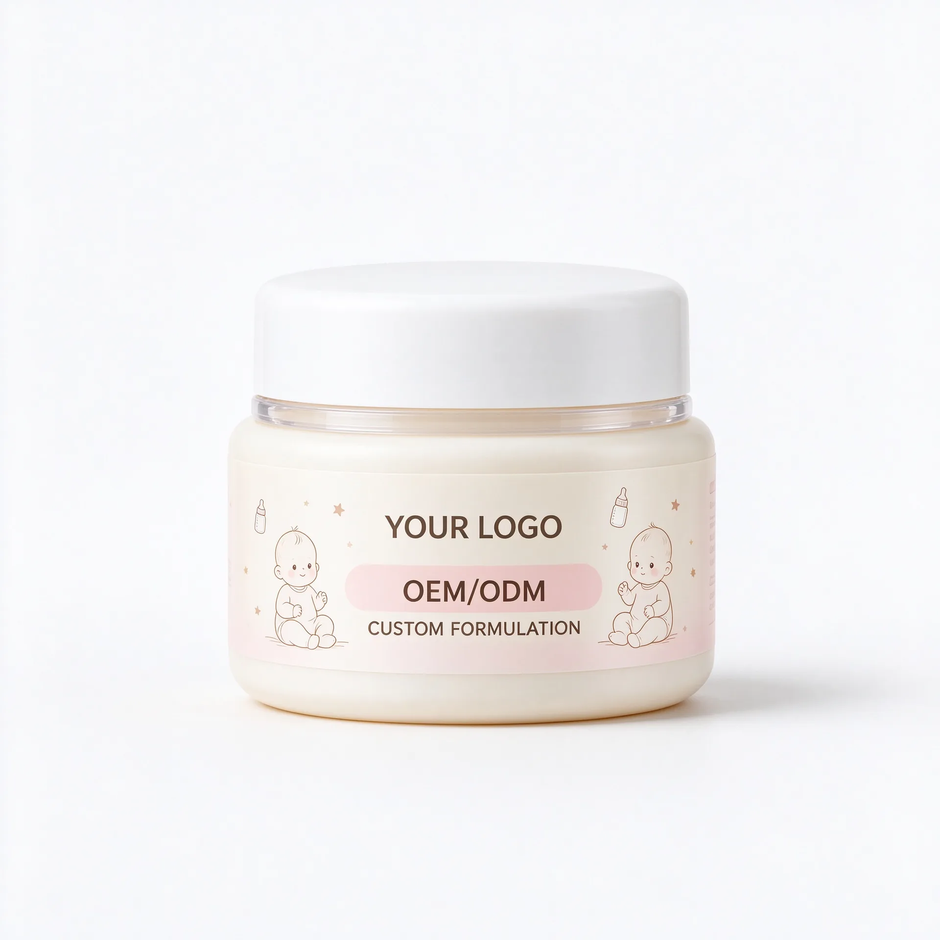 Baby Balm — White Balm Jar