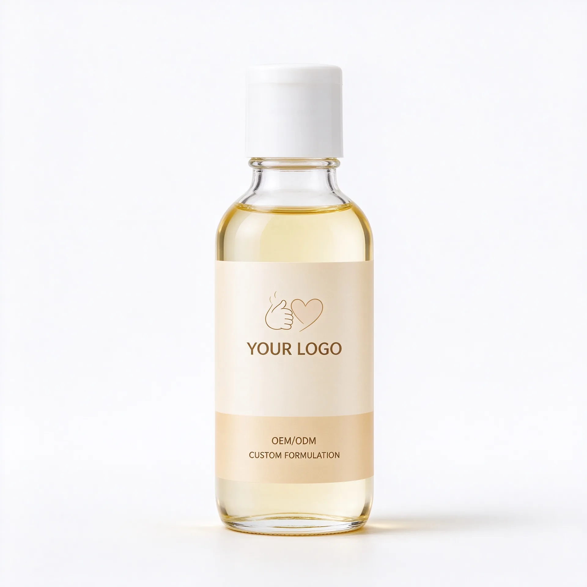 Baby Oil — Clear Bottle with Cap