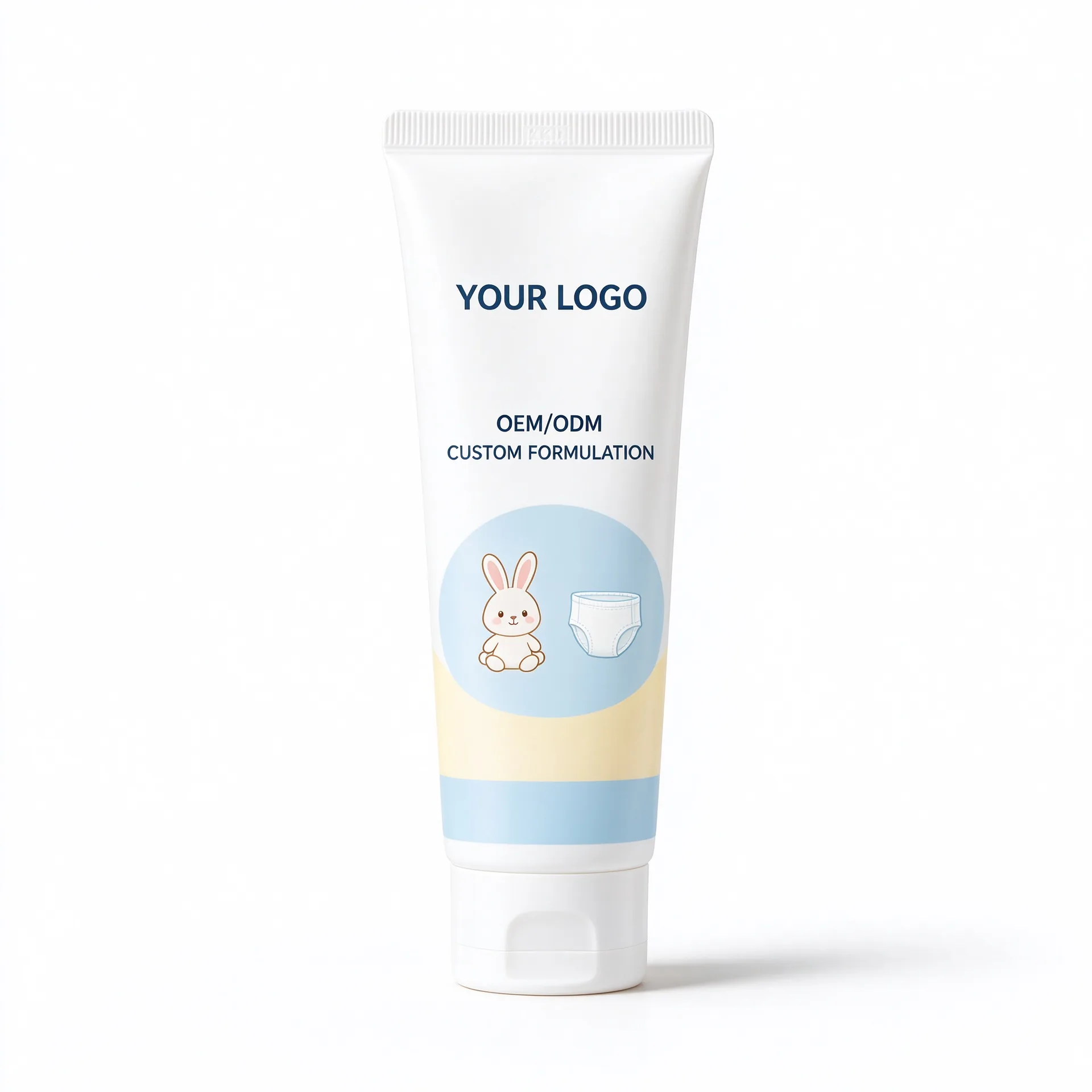 Soothing Baby Lotion — White Oat Print Tube