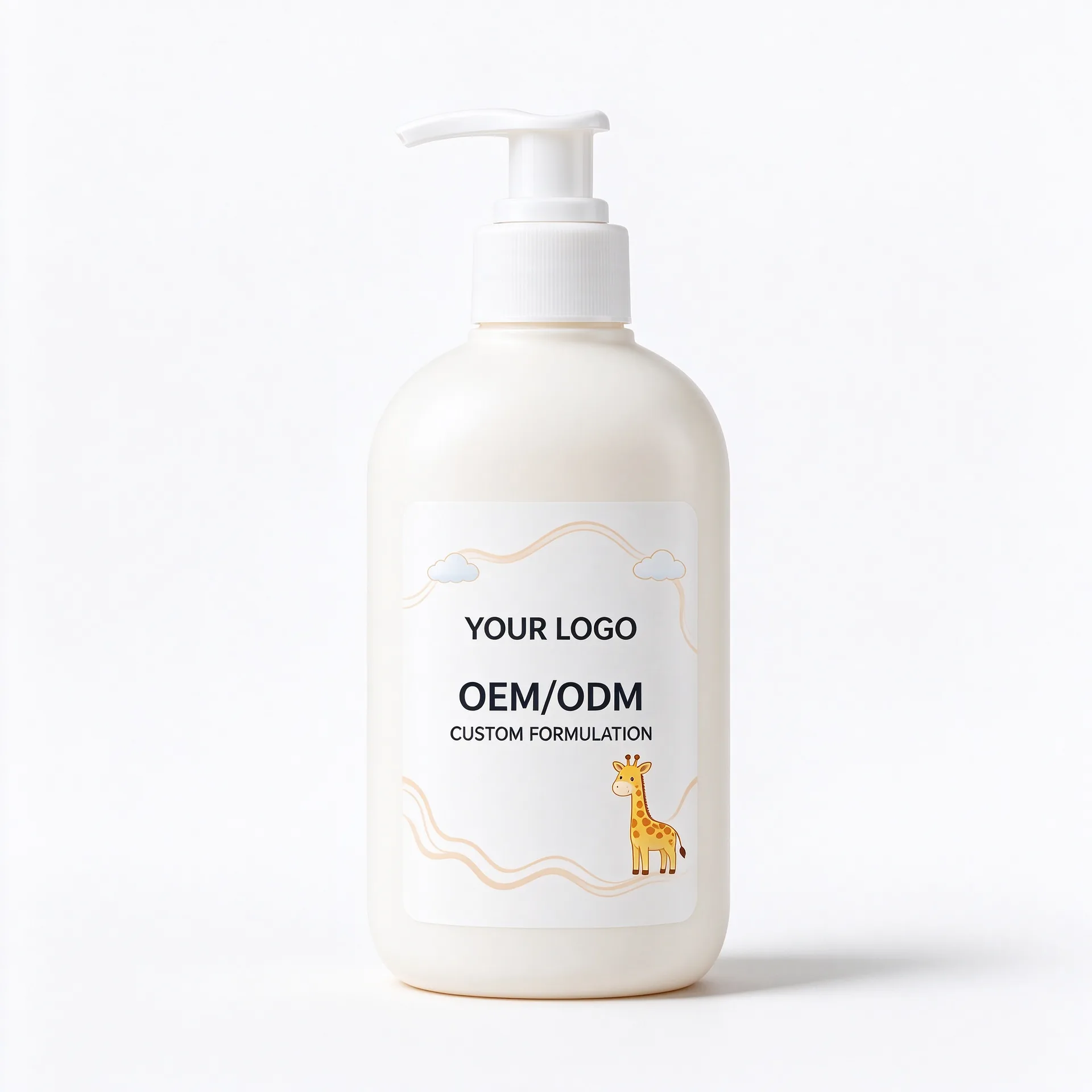 Daily Baby Wash — Cream White Pump Bottle